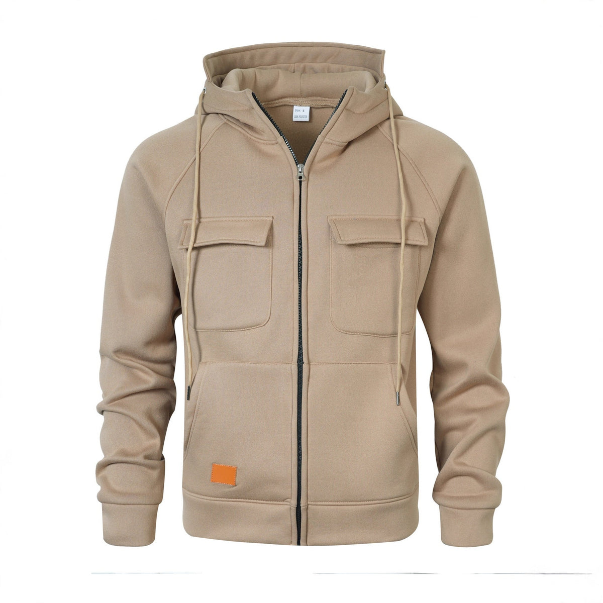 Men’s Multi-Pocket Hooded Sweatshirt product view 4