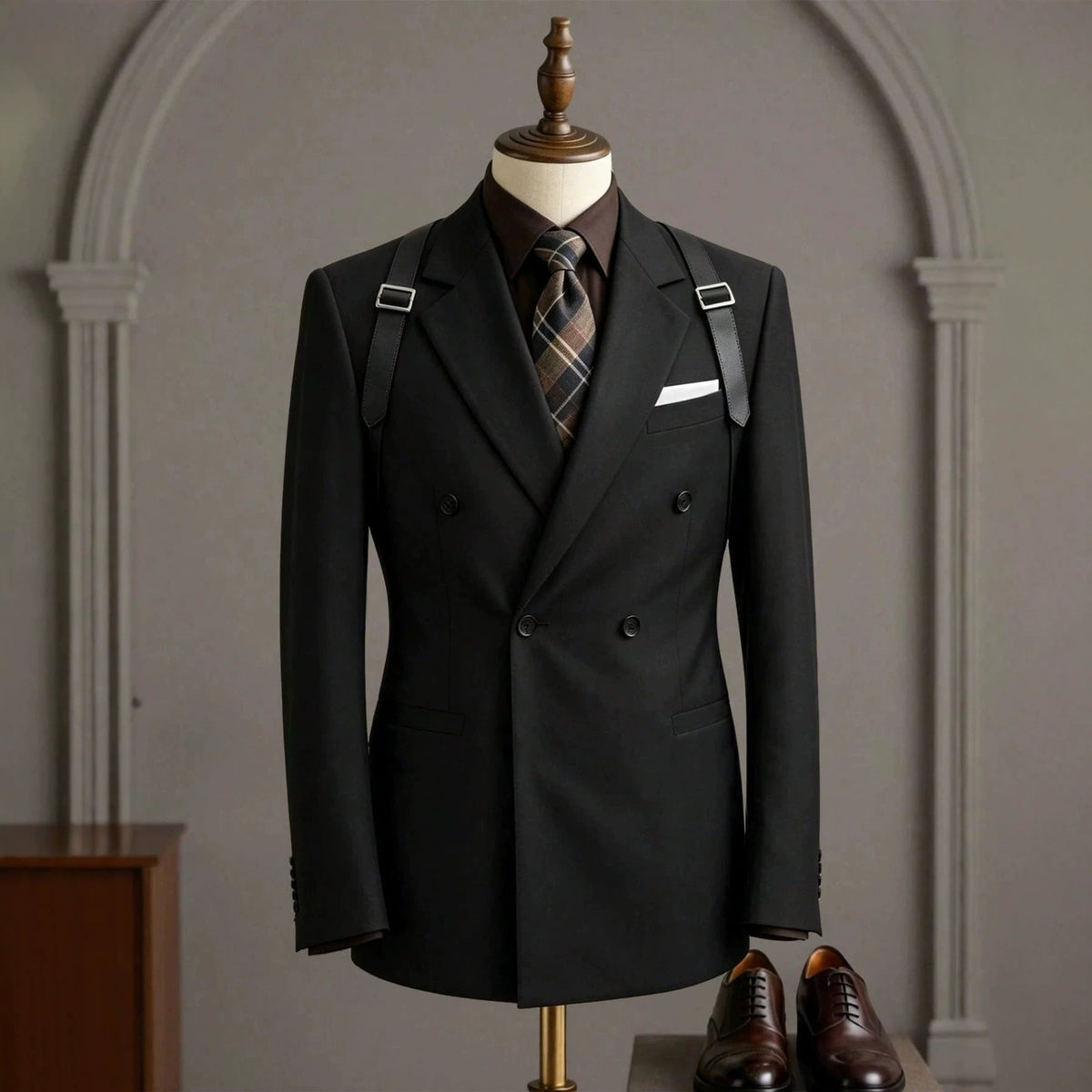 Men’s Slim-Fit Single-Breasted Blazer product view 3