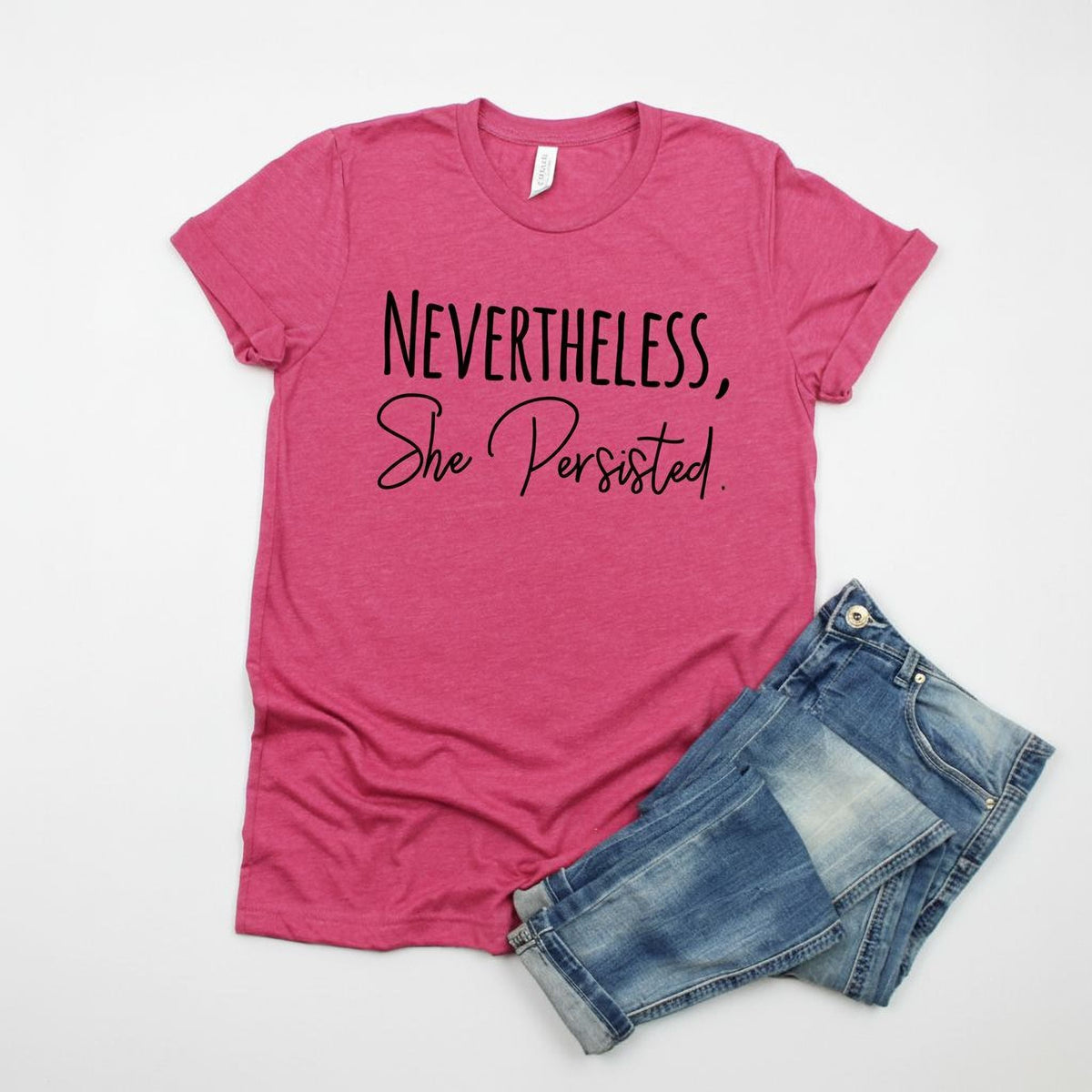 Nevertheless She Persisted Graphic Tee – product view 8