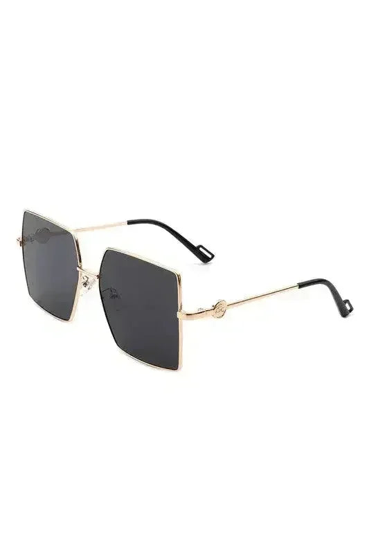 Oversized flat top square sunglasses product image