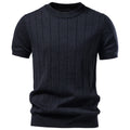 Men’s short-sleeve crew-neck sweater - product view 3