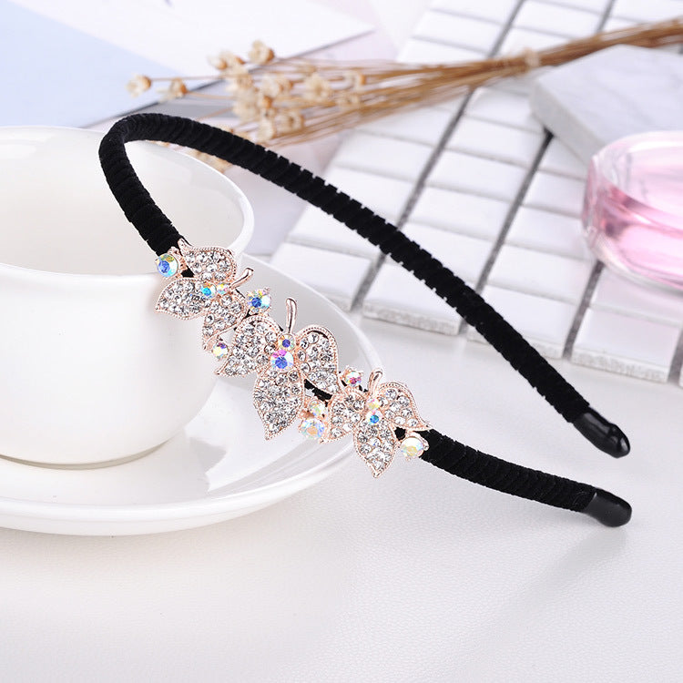 Rhinestone Motif Headband – product view 9