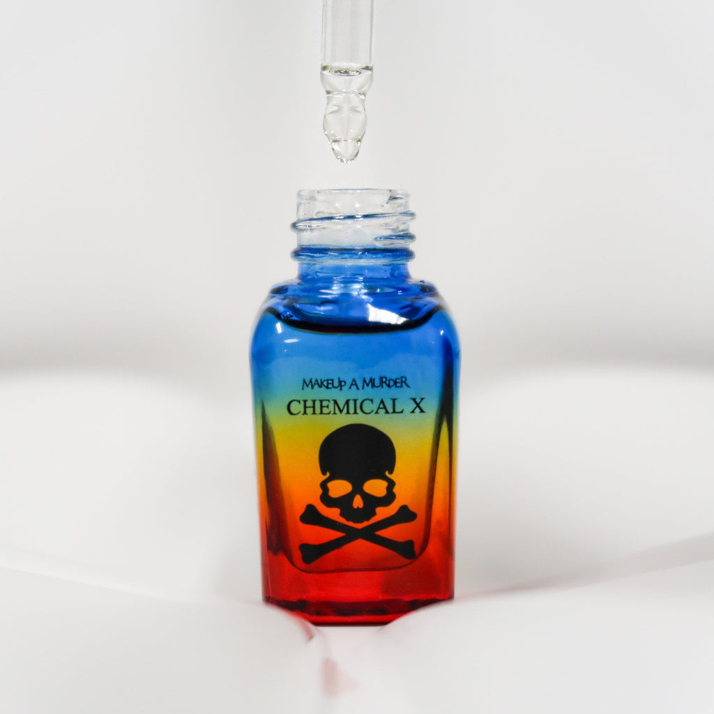 Chemical X mixing medium for pigments and eyeshadow