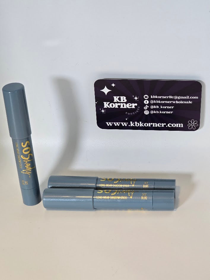 Belle Beauty So Shady eye shadow in Skye Blue