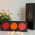Blush Bliss Trio three-shade blush palette by Dedesignature