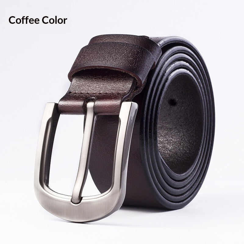 Men’s Genuine Leather Pin-Buckle Belt product view 7