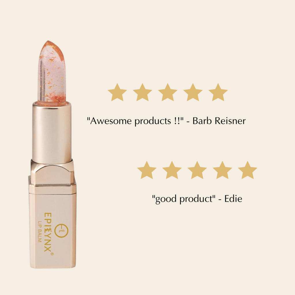 EpiLynx color-changing lip gloss with sheer glossy finish