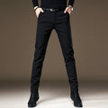 Men’s wrinkle-free slim tapered dress pants - product view 5