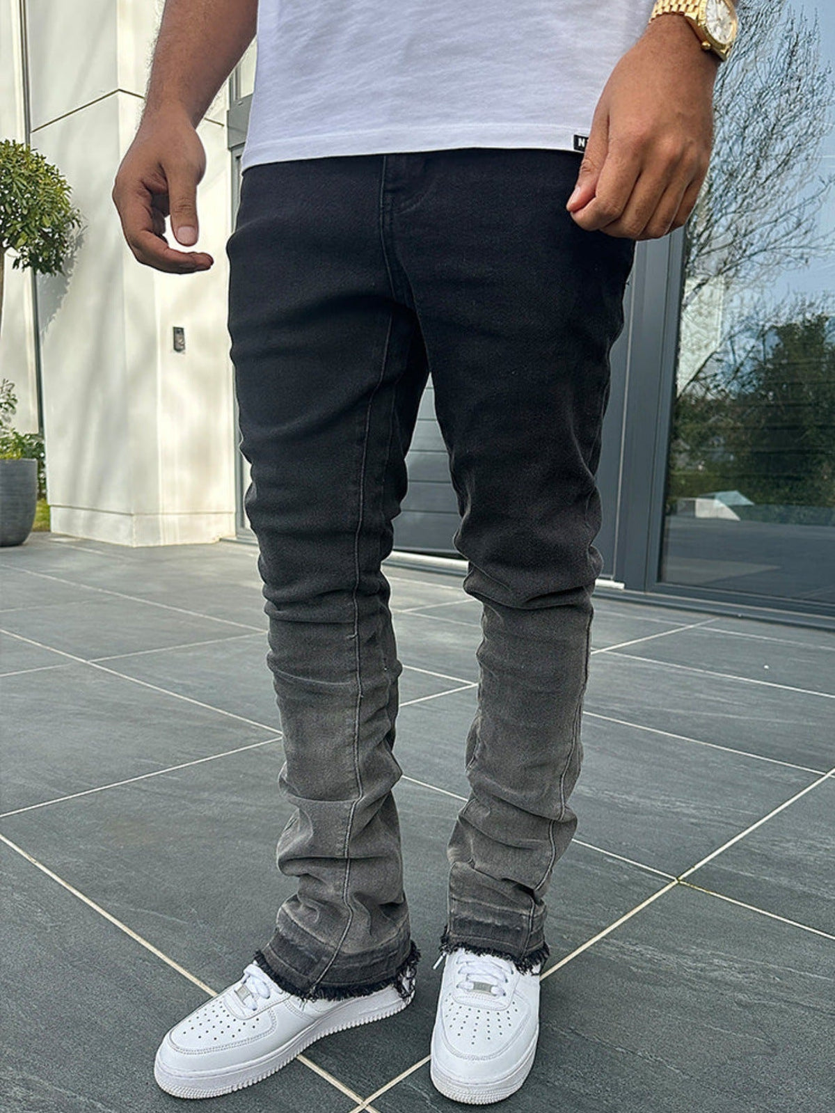 Men’s gradient-wash slim jeans – Style 1223 product detail