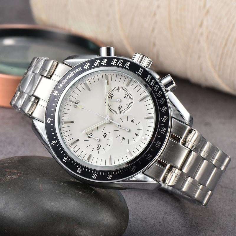 Men’s Steel-Band Quartz Watch – product view 12