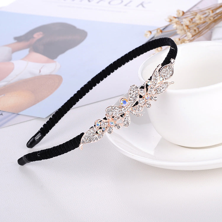 Rhinestone Motif Headband – product view 13
