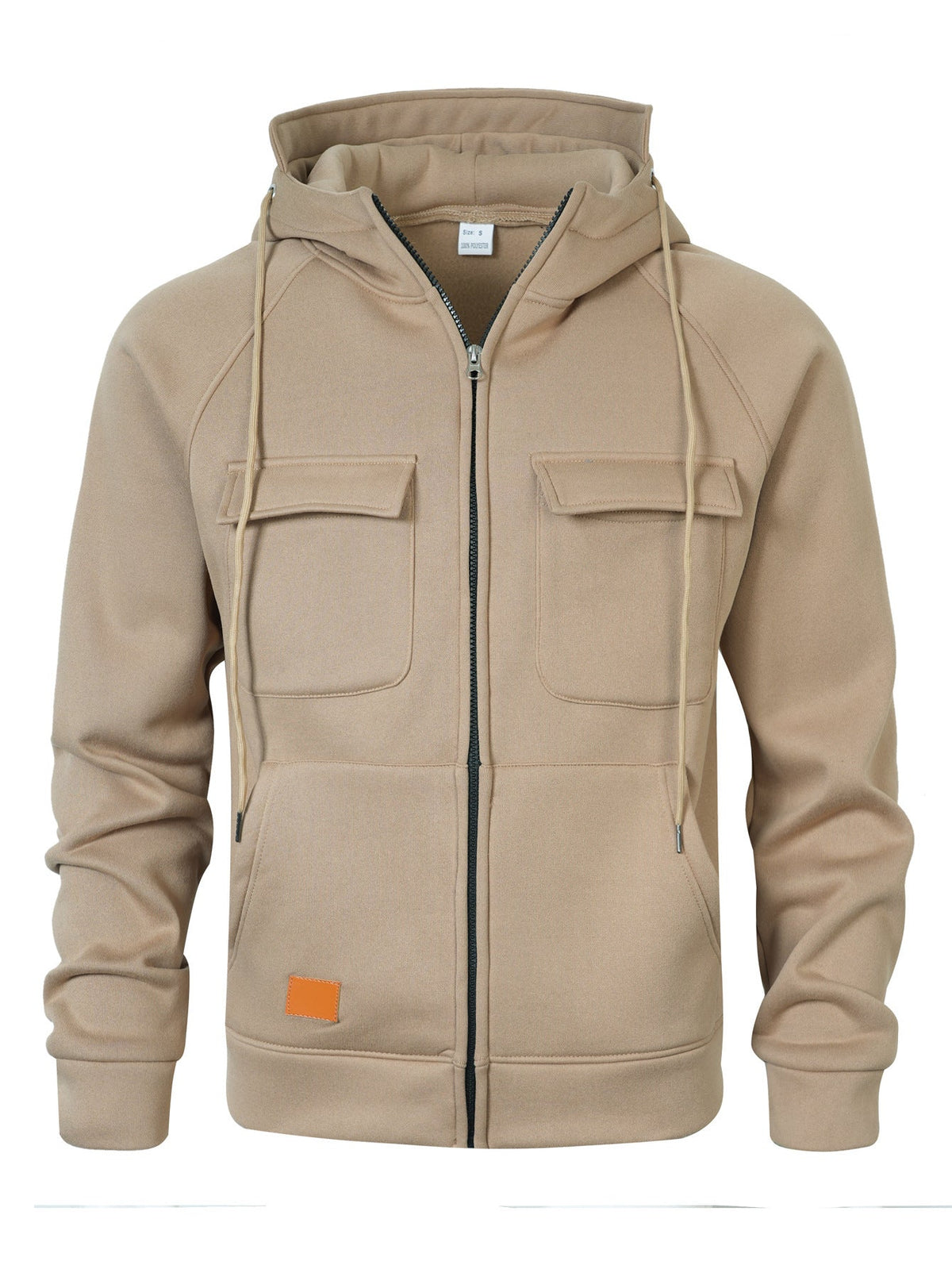 Men’s Multi-Pocket Hooded Sweatshirt product view 9