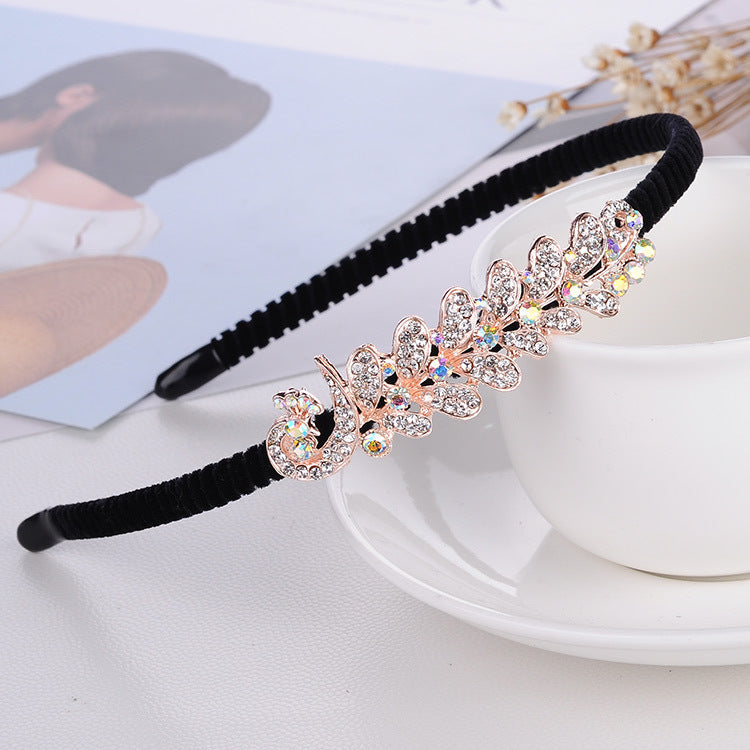 Rhinestone Motif Headband – product view 5