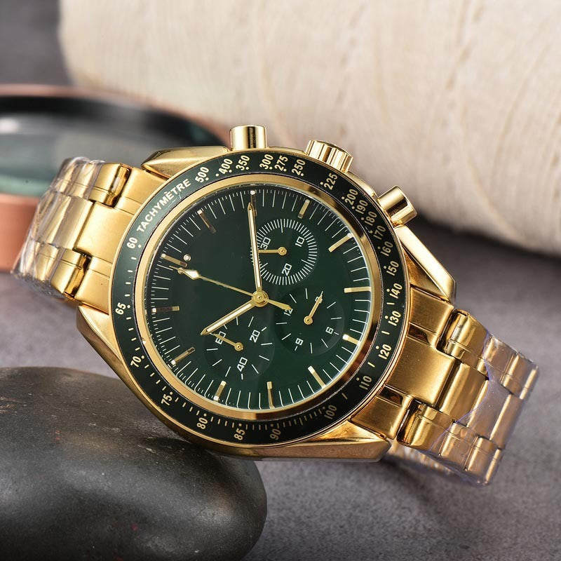 Men’s Steel-Band Quartz Watch – product view 4