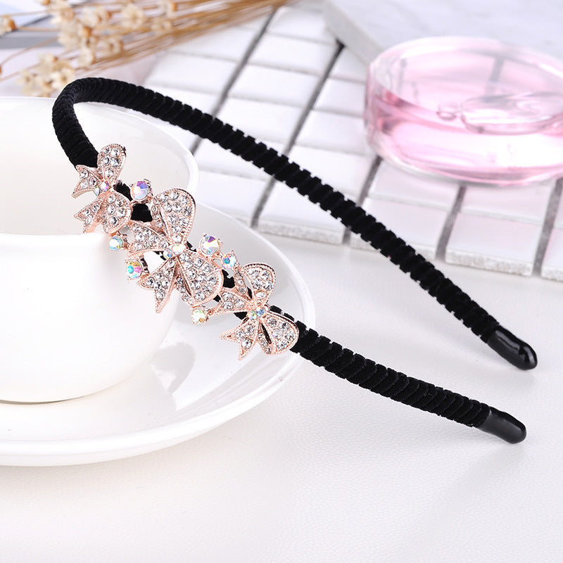 Rhinestone Motif Headband – product view 12