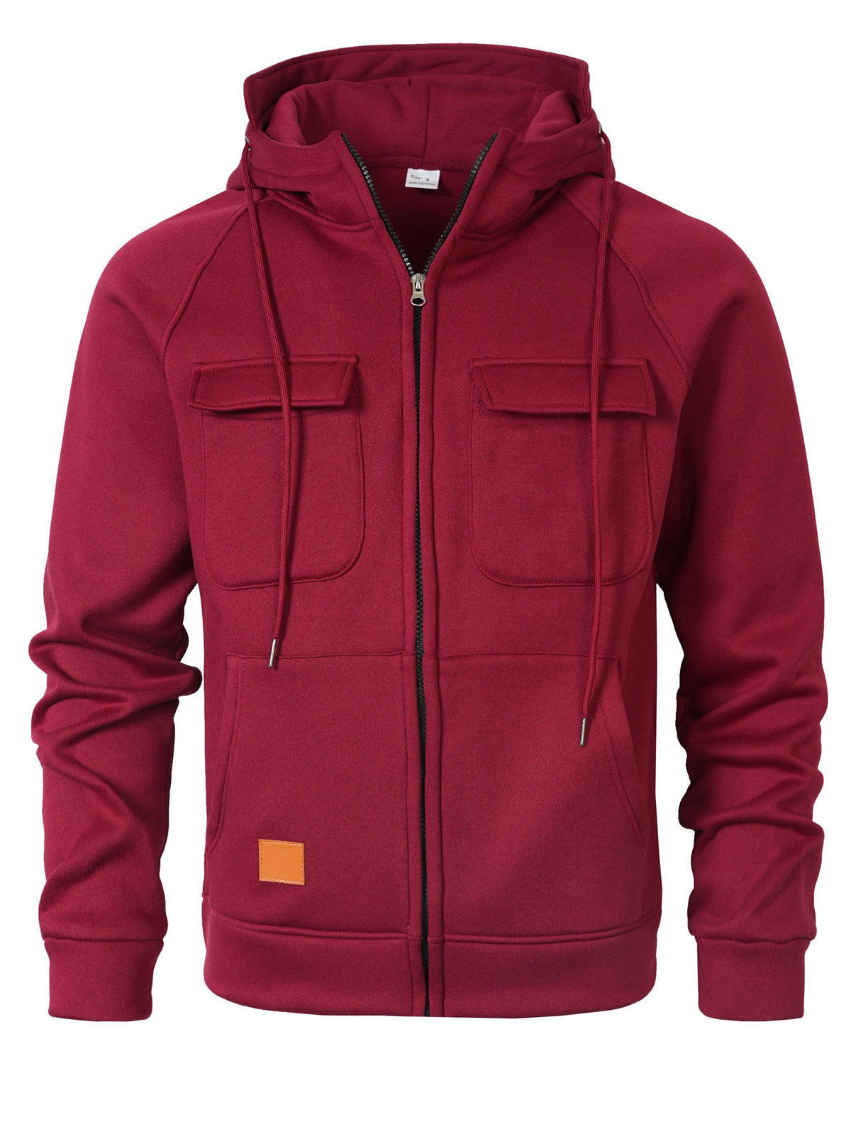 Men’s Multi-Pocket Hooded Sweatshirt product view 8
