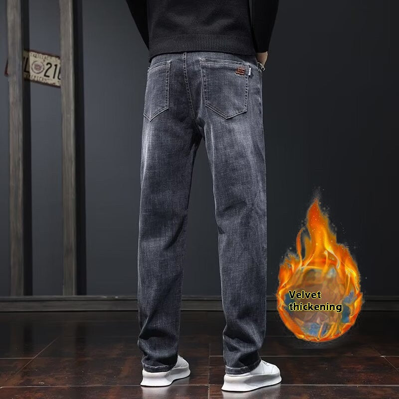 Men’s loose straight-leg jeans - product view 13
