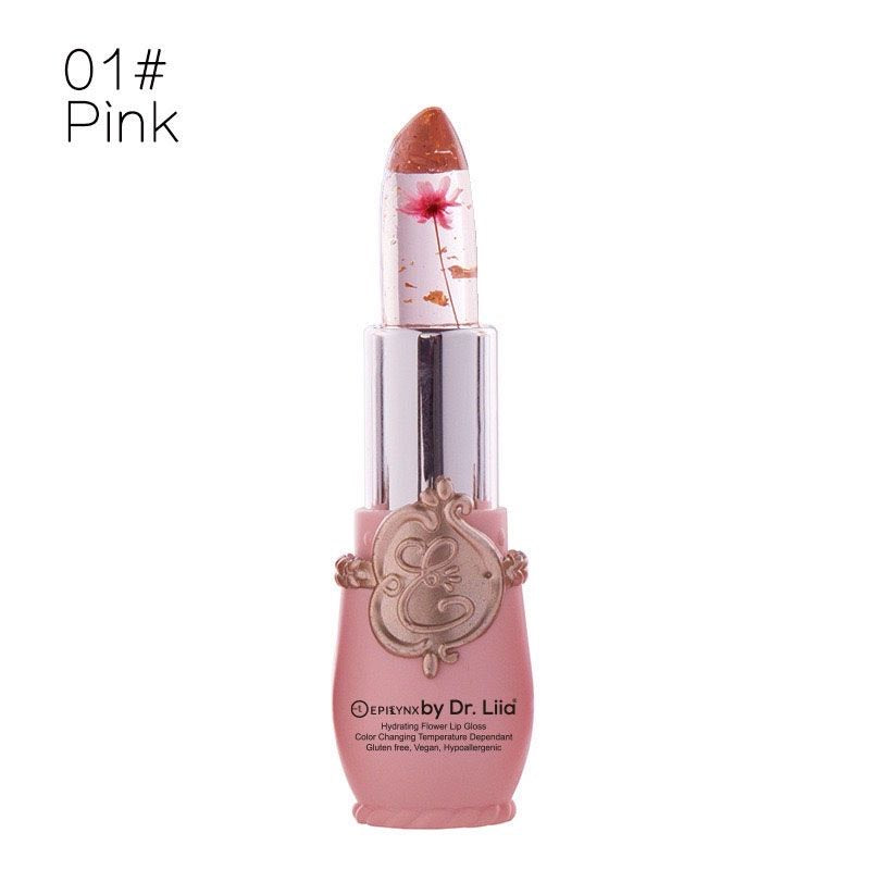 EpiLynx flower lip gloss product presentation