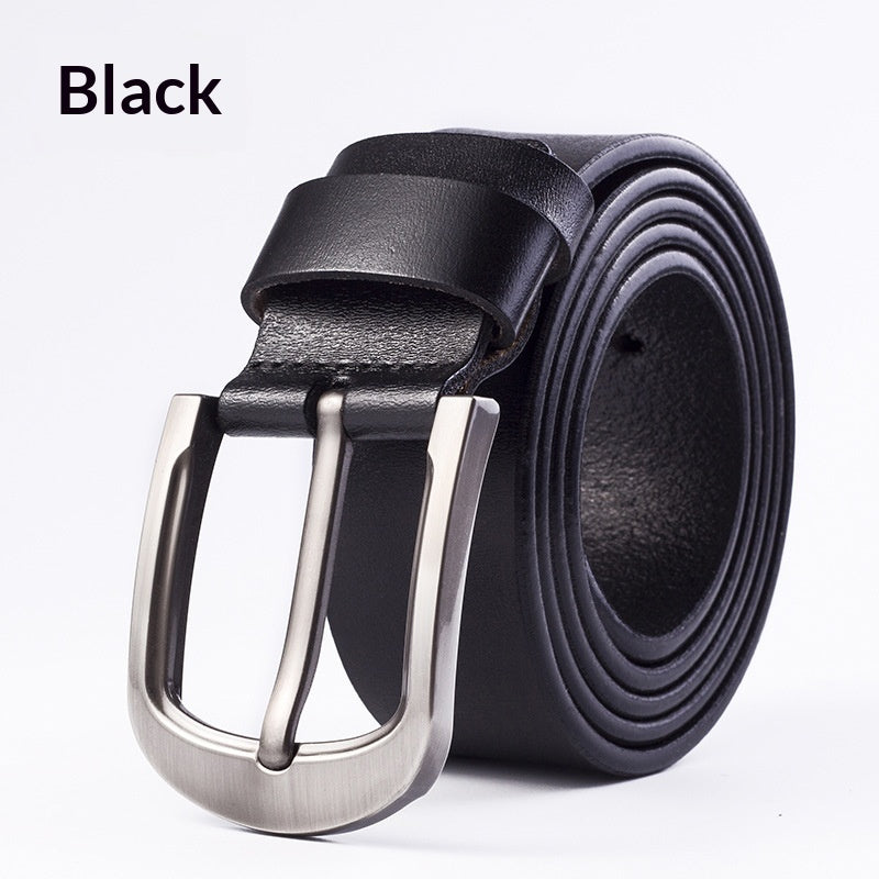 Men’s Genuine Leather Pin-Buckle Belt product view 6