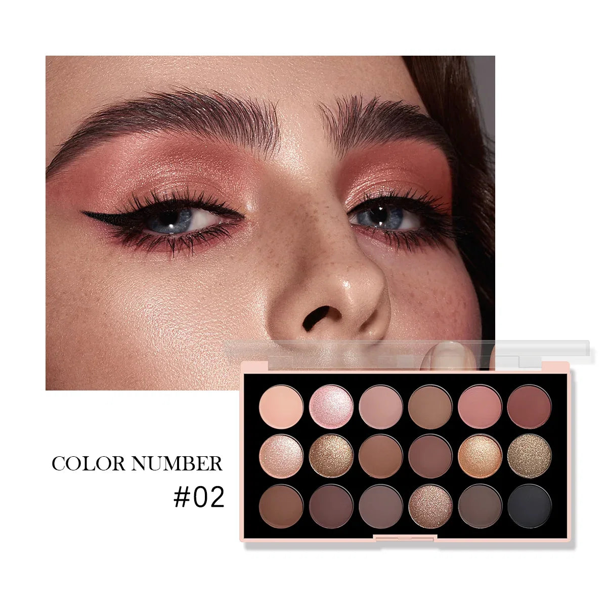Silcy Skin 18-color eyeshadow palette beauty product
