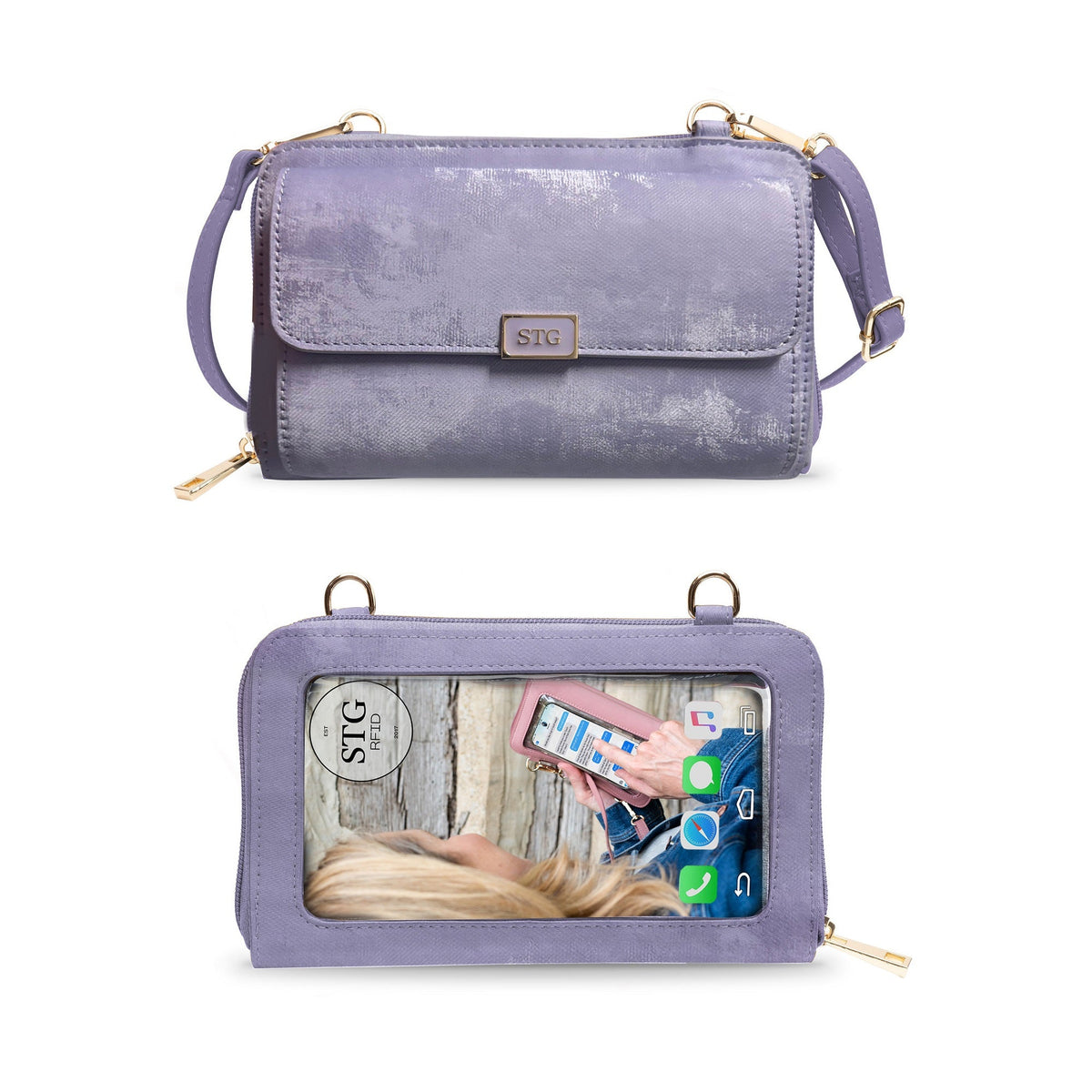 Captiva RFID touch screen purse — product image 14 (CA 1040IL)