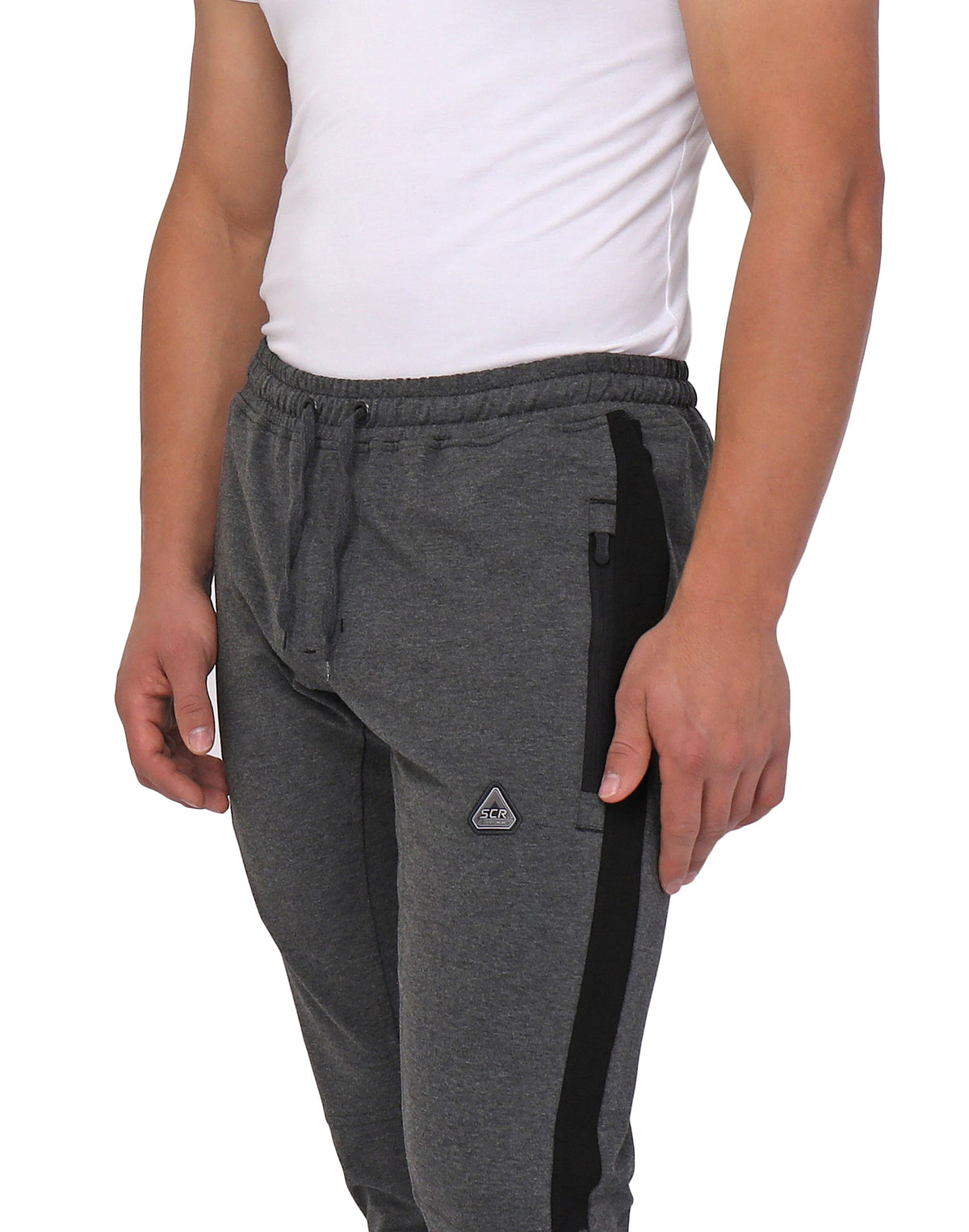 SCR Sportswear Infinite Flex Tall-Fit Jogger – front detail view