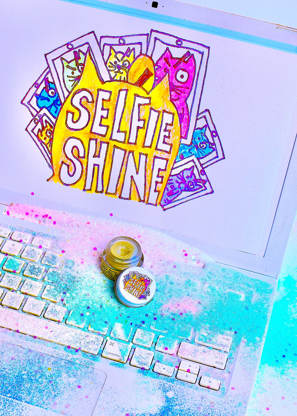 Selfie Shine dewy glossy multi-use balm product detail