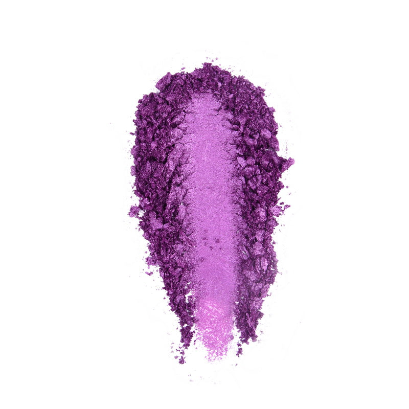 REIGN eyeshadow palette purple eye makeup detail