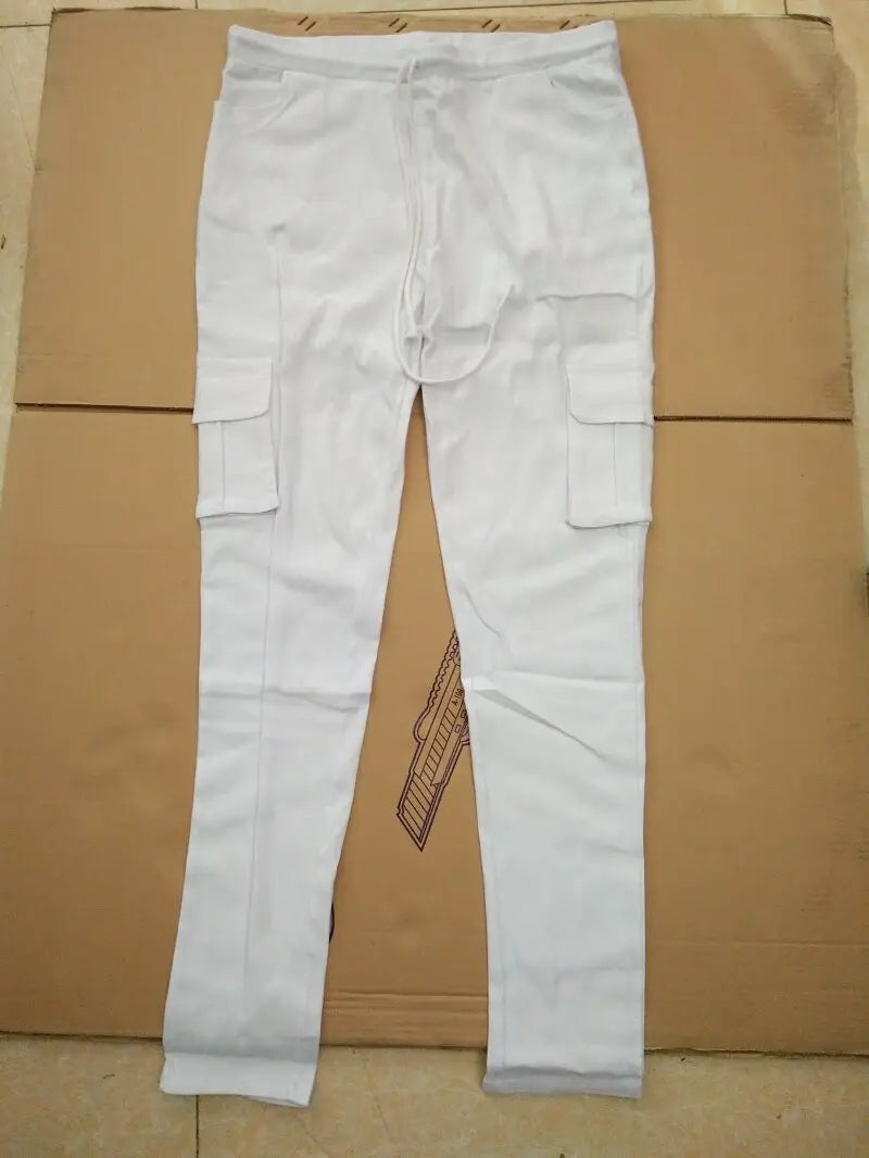 Women’s Elastic Drawstring Pencil Pants – product view 19