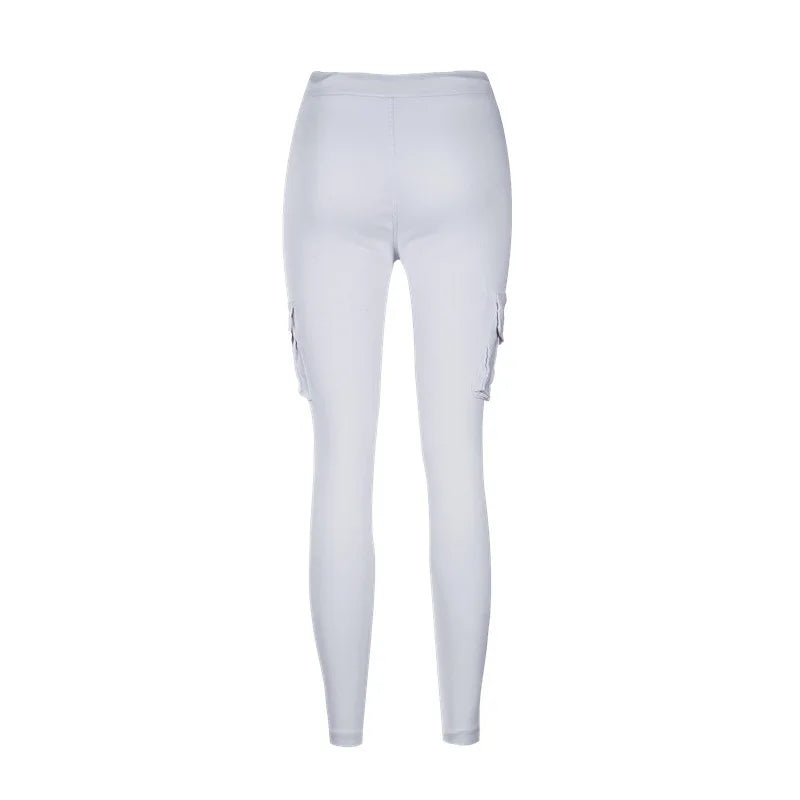Women’s Elastic Drawstring Pencil Pants – product view 28