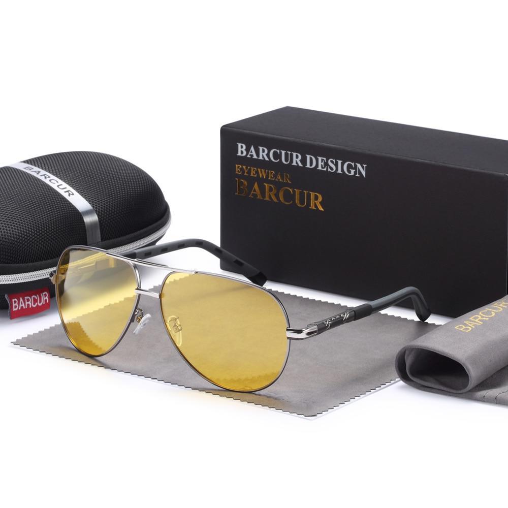 Men’s polarized pilot sunglasses – Stevvex product image