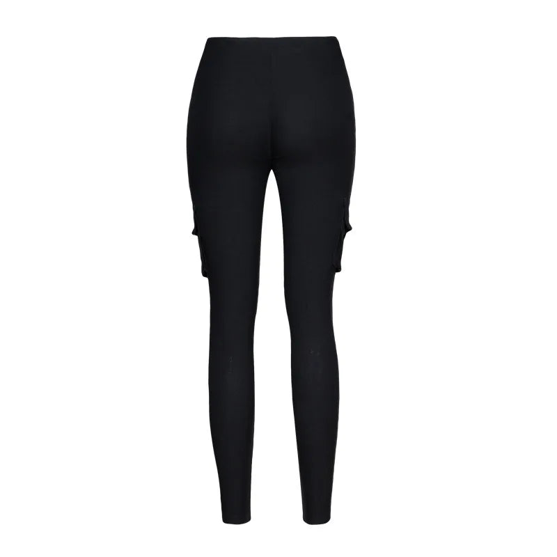 Women’s Elastic Drawstring Pencil Pants – product view 31