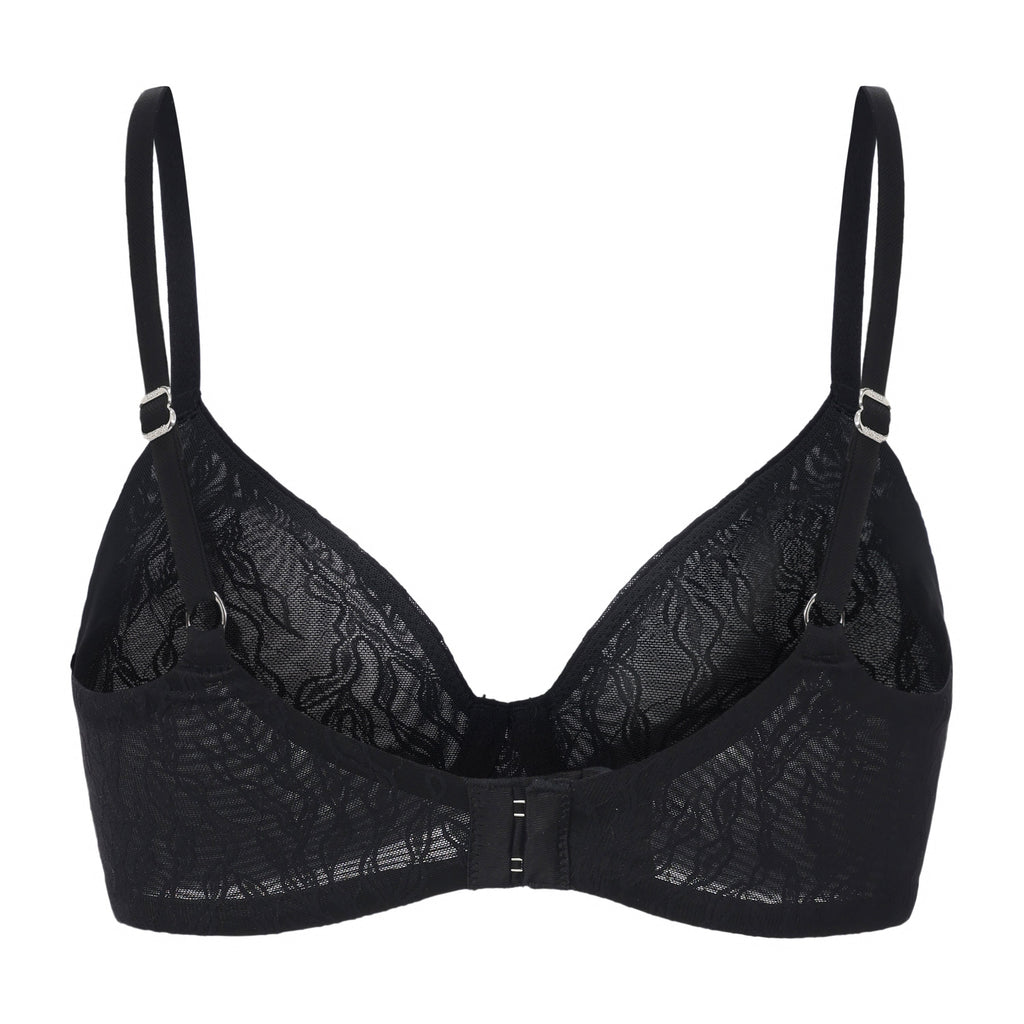 Julie Molded Lace & Mesh T-Shirt Bra by Amour d’Agnette - alternate product view 9