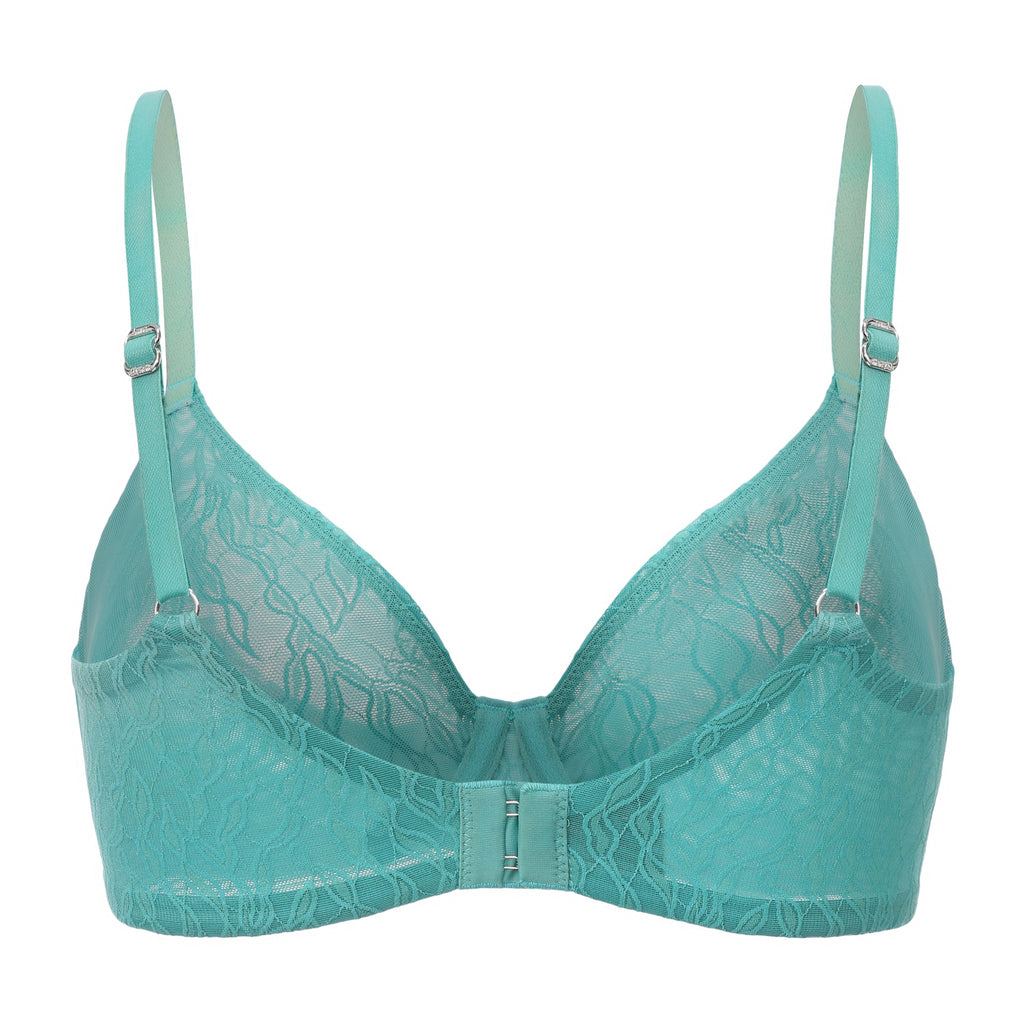 Julie Molded Lace & Mesh T-Shirt Bra by Amour d’Agnette - alternate product view 5