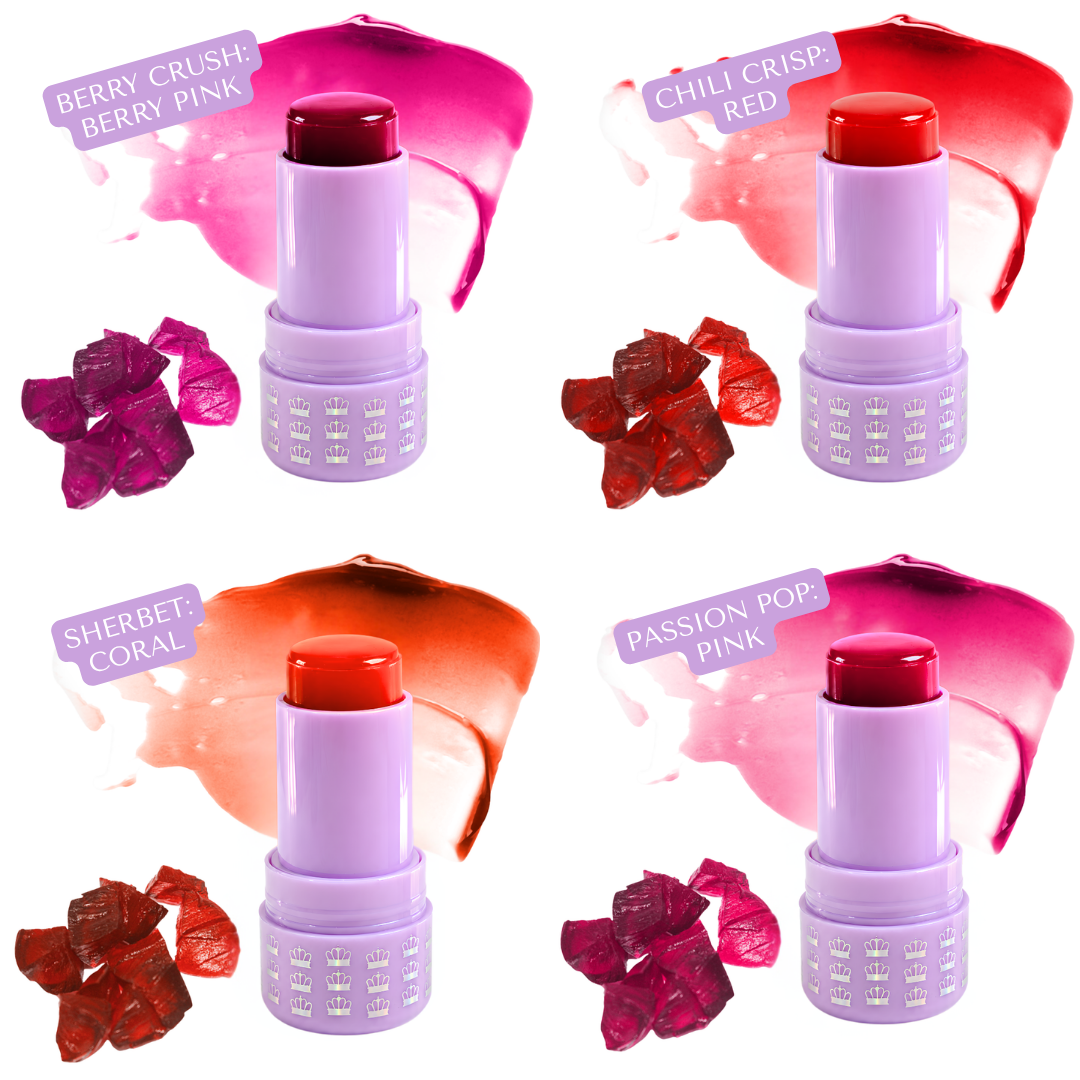 Mo-Jelly Blush + Lip Tint in all four shades