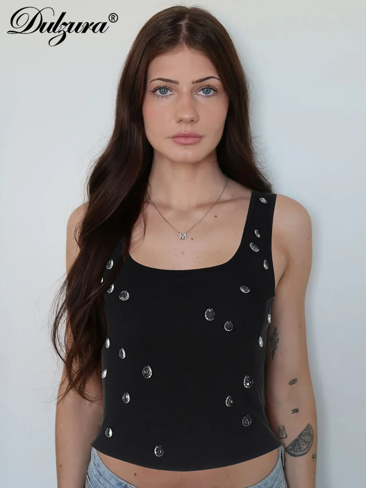 Dulzura Sleeveless Knit Tank Top product view 5