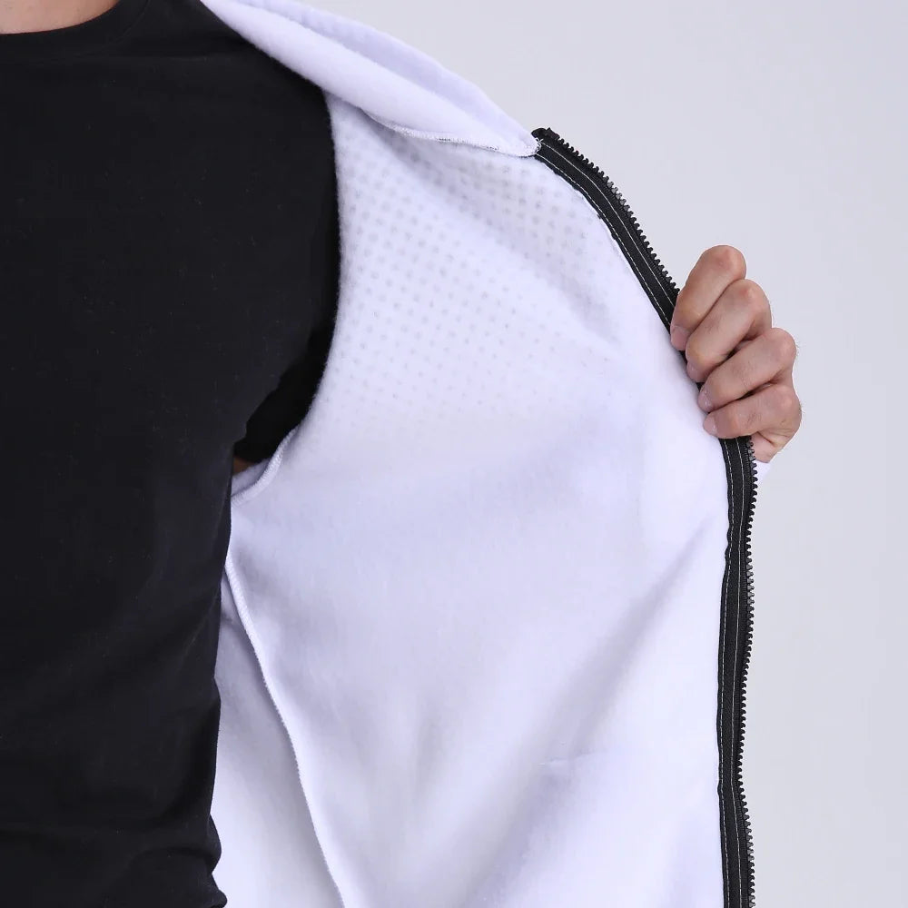 Men’s Polka-Dot Zip-Up Hoodie product view 4