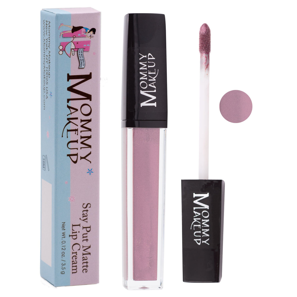 Raquel Stay Put Matte Lip Cream product image by Mommy Makeup