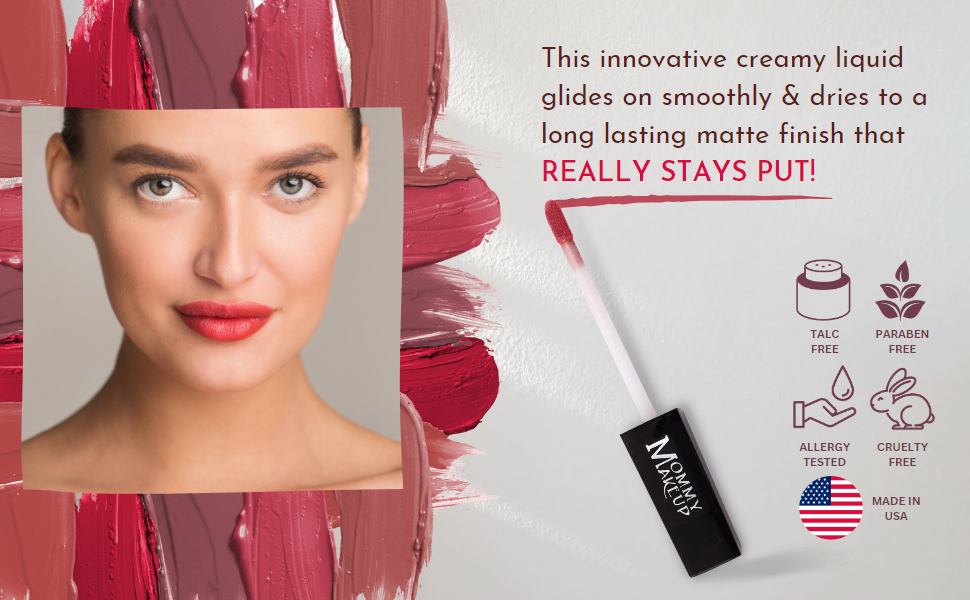 Pennie Stay Put Matte Lip Cream features and product details