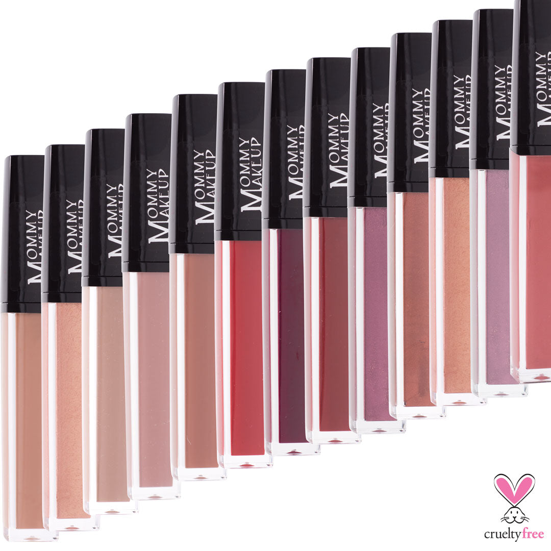 Mommy Makeup Stay Put Matte Lip Cream shade collection