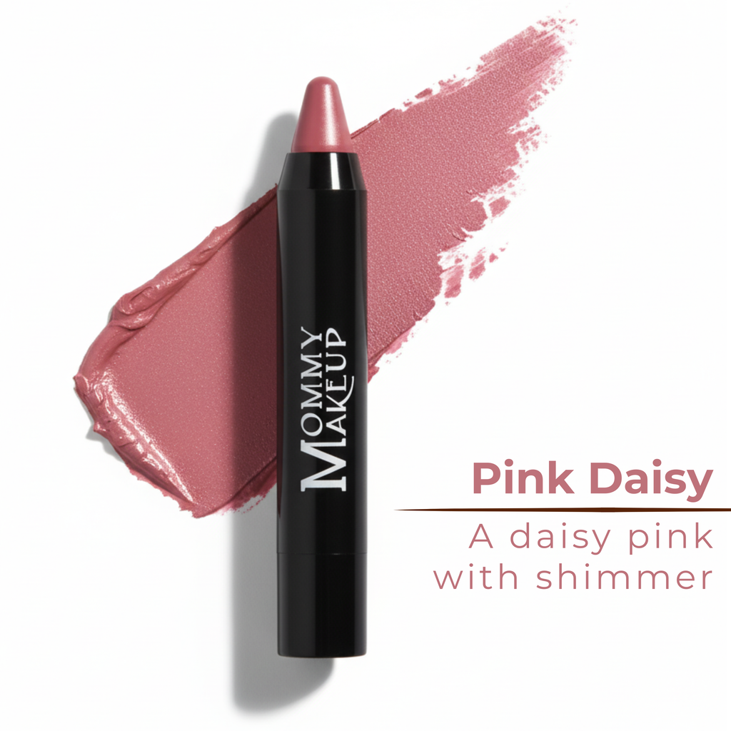 Pink Daisy Triple Stick creamy multi-use makeup product details