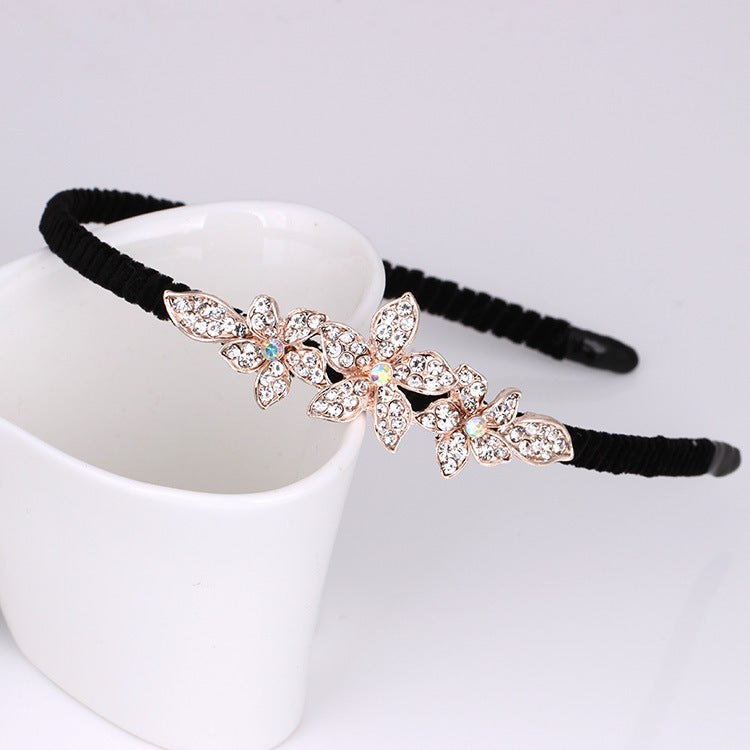 Rhinestone Motif Headband – product view 3