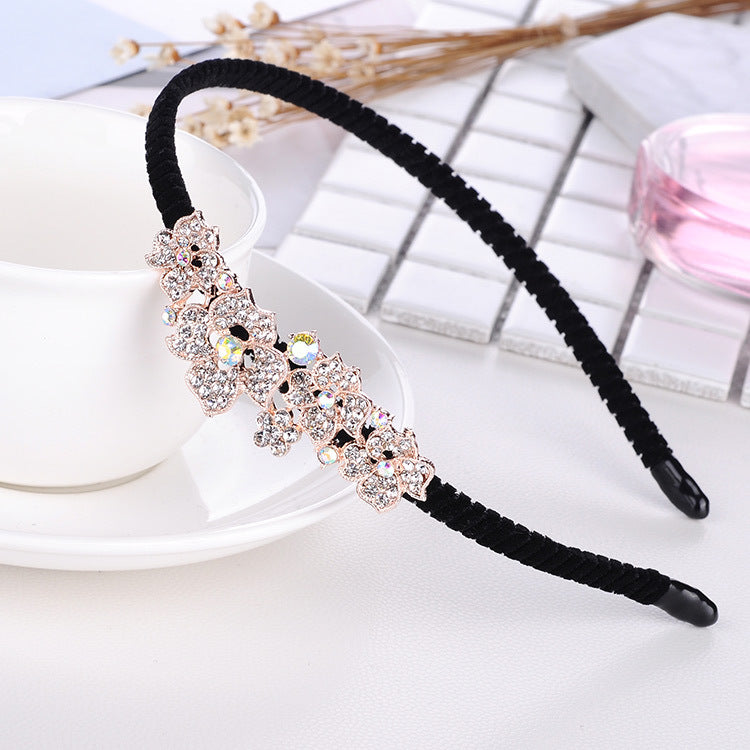 Rhinestone Motif Headband – product view 8