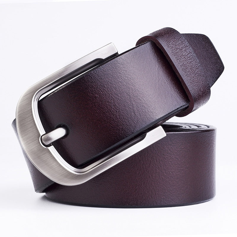 Men’s Genuine Leather Pin-Buckle Belt product view 2