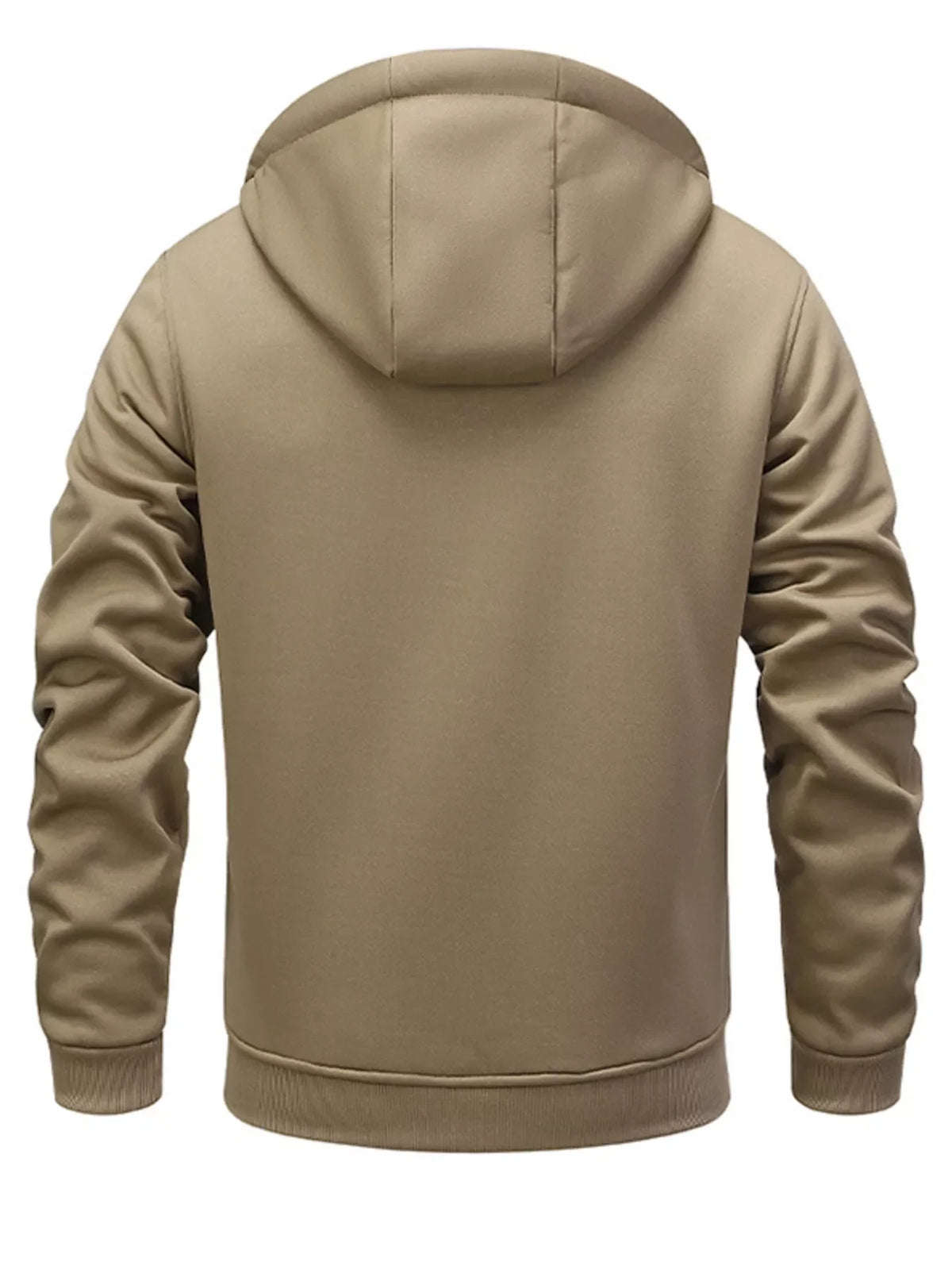 Men’s Fleece-Lined Zip-Up Hoodie product view 7