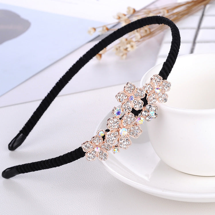 Rhinestone Motif Headband – product view 7