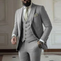 Men’s Three-Piece Tuxedo Suit Set product view 6