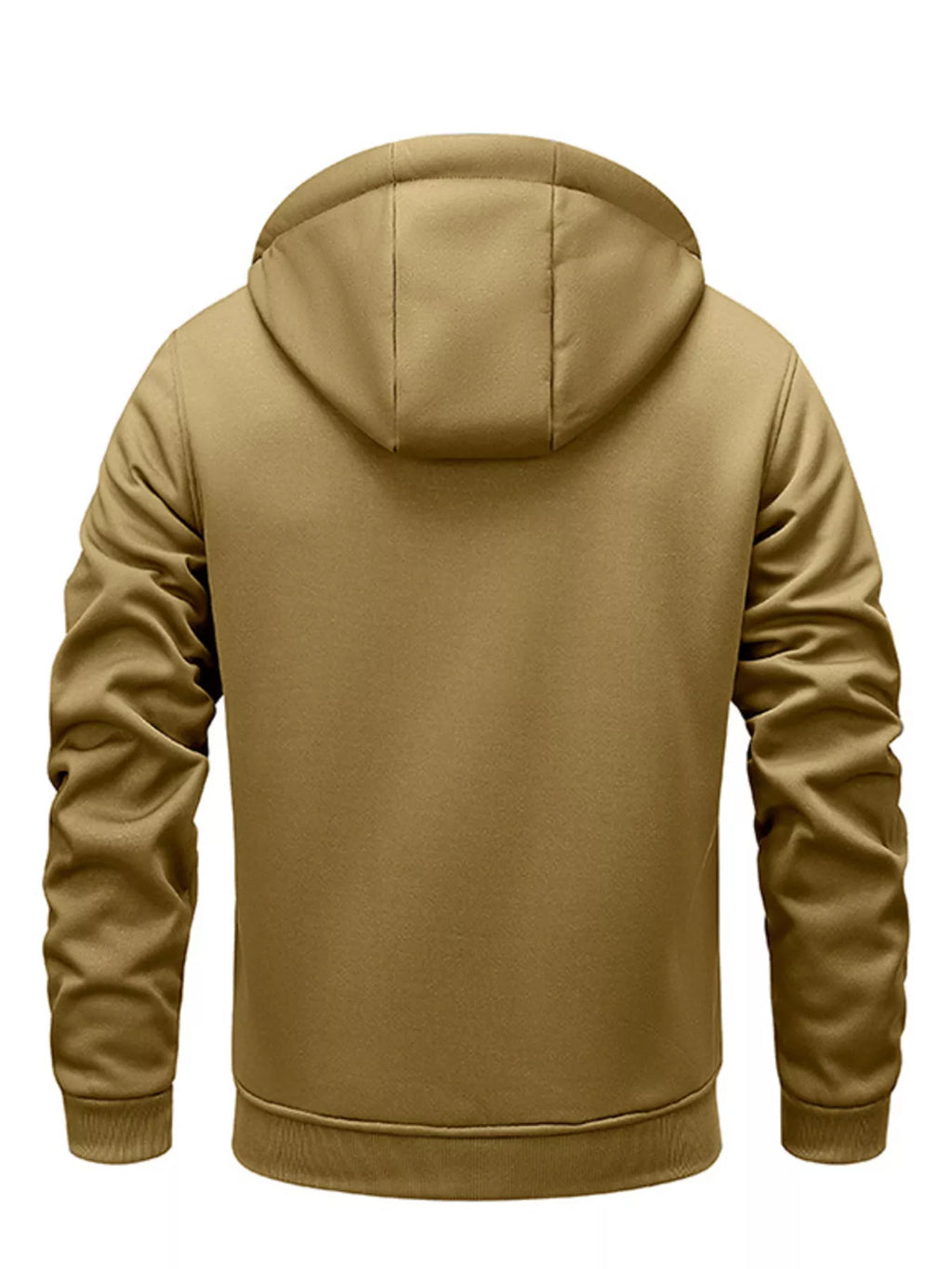 Men’s Fleece-Lined Zip-Up Hoodie product view 4