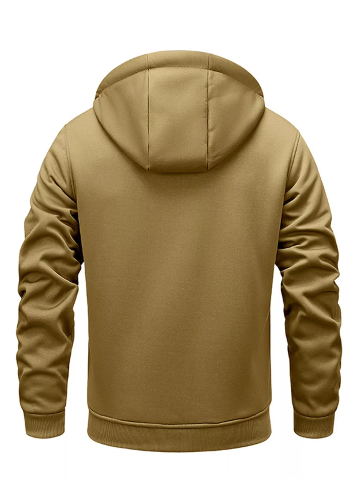 Men’s Fleece-Lined Zip-Up Hoodie product view 4