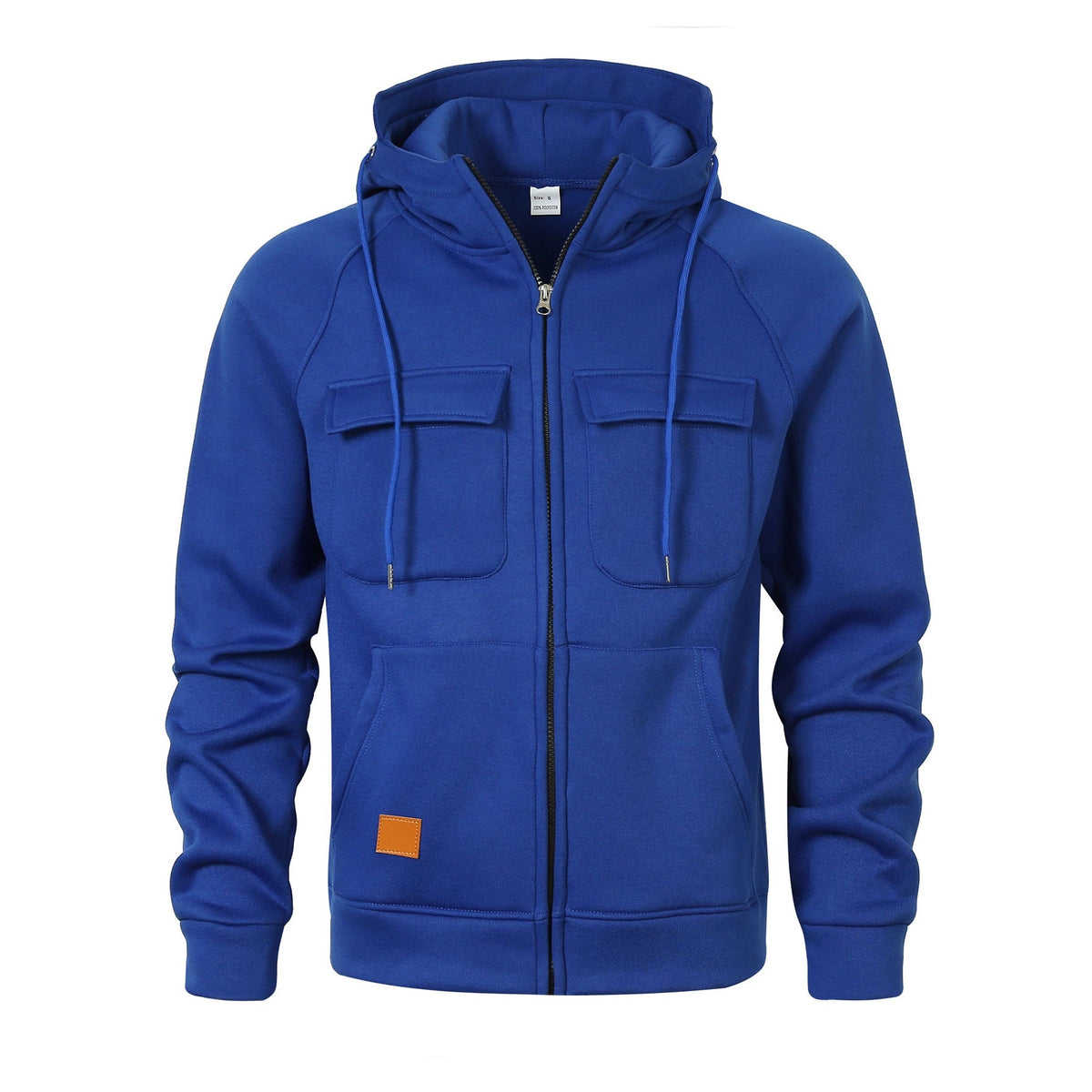 Men’s Multi-Pocket Hooded Sweatshirt product view 2